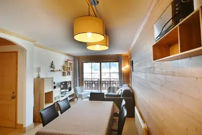 Image de Appartement coquet à Morzine, 2 chambres, balcon, parking