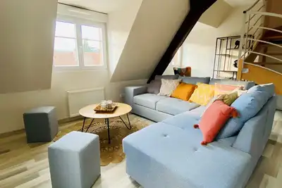 Image de L’Envolée Alsacienne : Magnifique appartement en duplex