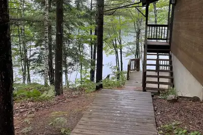 Image de Beautiful cabin on one of the top 10 clearest lakes in Wisconsin!