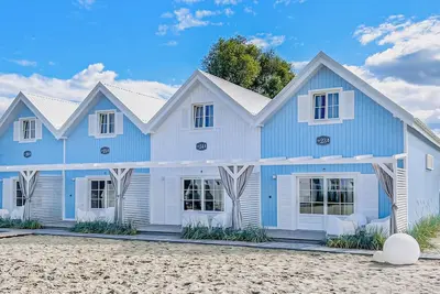 Image de Belle maison à Mielno avec WiFi