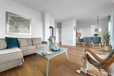 Image de \"Ocean Blue\" sea view vacation apartment on the Baltic Sea - 3 minutes' walk to the beach