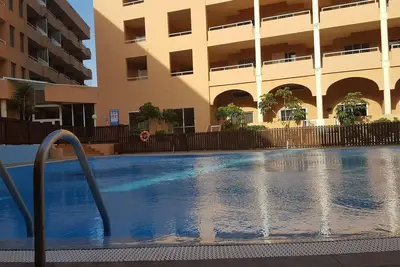 Image de Logement de vacances \"El Medano\" avec vue sur la plage