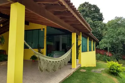 Image de Chácara c/ Piscina, Churrasqueira e Wi-fi - Ideal p/ Home Office e Tranquilidade