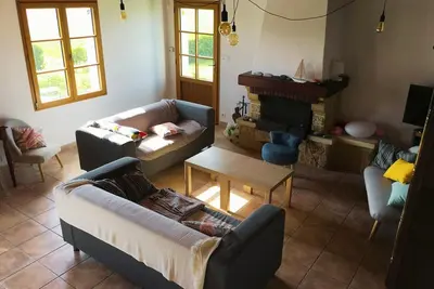 Image de Longère - 10 personnes - Vue mer