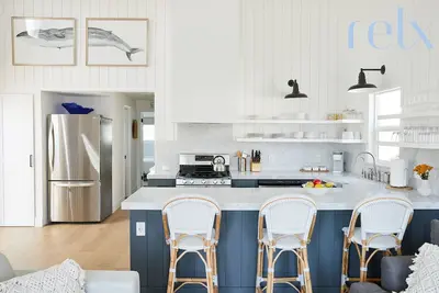 New! Luxury Beach Home, Tesla Charger, Huge Yard.