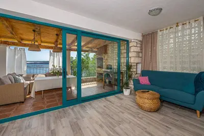 Image de Maison vue mer avec bain moussant