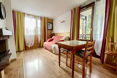 Image de Studio au centre, 4 pers, proche remontées, balcon ouest, équipements complets