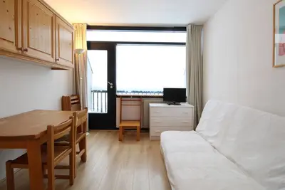 Image de Studio en front de neige à Flaine, idéal pour skieurs, 4 pers, animaux admis