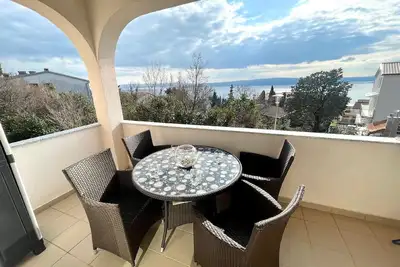 Image de Appartement de vacances Dramalj pour 1 - 4 personnes avec 2 chambres à coucher - Appartement de vaca