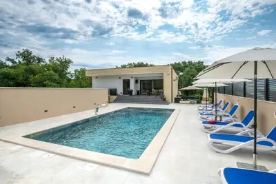 Image de Belle maison à Labin avec WiFi