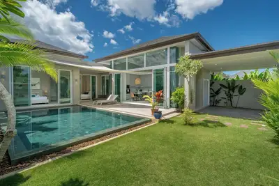 Image de Stylish Pool Villa 10 Min to Layan Beach - 3 Br