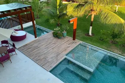 Image de Luxury beach house 8 suites Gated community in Porto de Galinhas Muro Alto