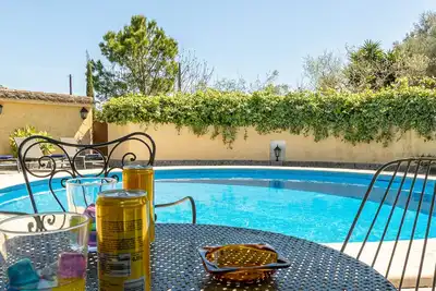 La Sort Llarga : Maison de campagne avec piscine privée