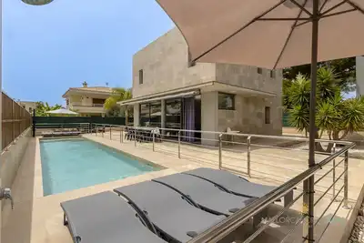 Image de Villa Iola: Maison Moderne à Platja de Muro pour 12 Personnes, à 150m de la Plage