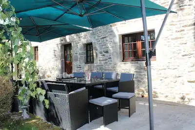 Image de Longère de Quily en Brocéliande 5 chambres 12 couchages + bain nordique/Spa