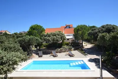 Image de Appartement de vacances Mandre pour 1 - 5 personnes avec 2 chambres Ă coucher - Maison de vacances