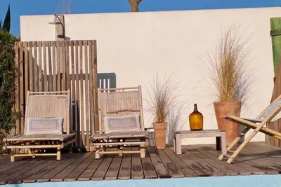 Image de Casa Atlântico - Apartment: Hot water swimming pool.