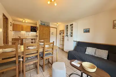 Image de Appartement cosy à Flumet, 3 chambres, balcon sud, Wi-Fi, parking, près des pistes et navettes gratuites