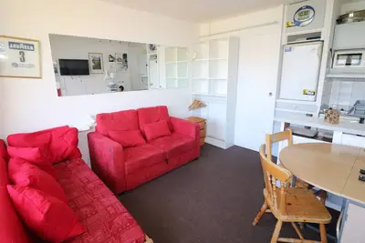 Image de Studio confortable avec balcon, animaux acceptés, proche pistes