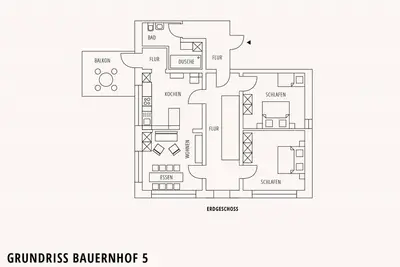 Image de Ferienhof Homann Sauerland Bauernhof 5, 90qm, 2 Schlafzimmer, Max. 6 Personen