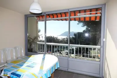 Image de Vue mer, calme, face à la plage