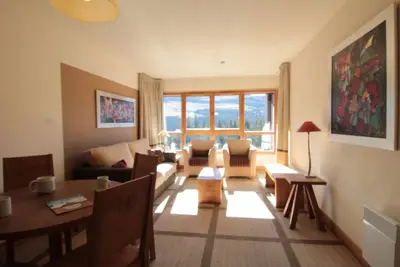 Image de Appartement 2 pièces avec piscine, spa, salle de sport et au pied des pistes - Flaine Montsoleil