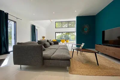 Image de Maison moderne 3 chambres avec jardin, Wifi et équipement bébé dans la Brière