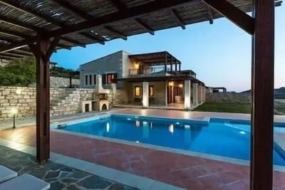 Image de Maison de vacances Agios Vasilios pour 1 - 6 personnes avec 3 chambres Ă coucher - Maison de vacance