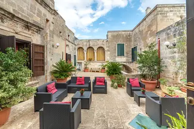 Image de Maison de vacances sans animaux \"La Corte Dei Templari Marzia\" avec terrasse et Wi-Fi