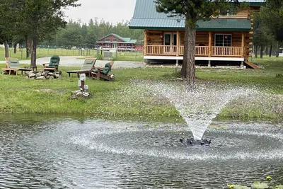 Authentic Montana wilderness log cabin (pet friendly)