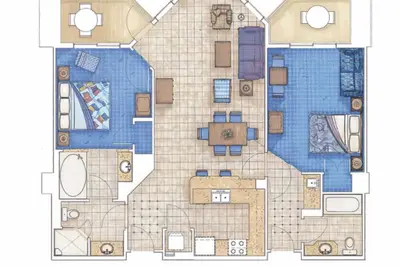 Image de Beautiful 2-bedroom Aruba Resort