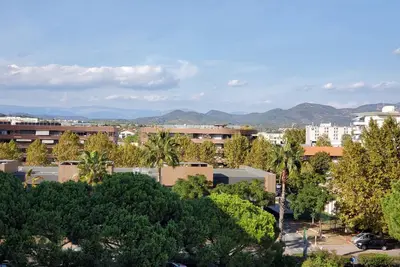 Image de Miougrano 3 Pièces Climatisé 48m2 Balcon, Piscine, Parking, Proche de tout