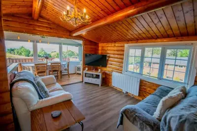 Image de Cosy Log Cabin in Snowdonia with Wi-Fi and Bbq