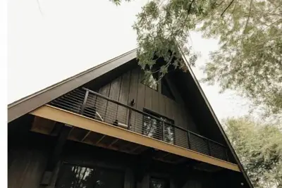 Image de The Lake Place - An A-Frame cabin on Lake Miltona