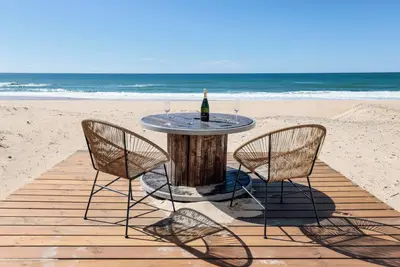 Image de Maison sur la dune les pieds dans l'eau