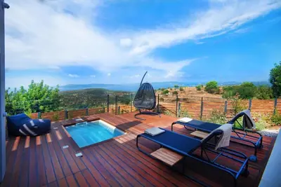 Image de Sea View Villa with Private Jacuzzi in Foinikounta - Villa Vera - Dimeli Villas
