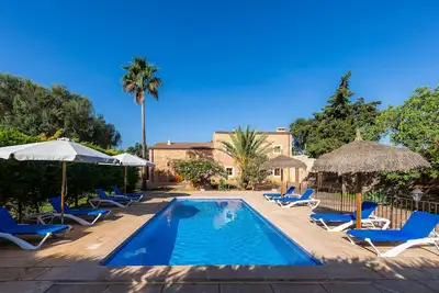 Image de Villa \"Cas Verros\" avec vue sur les montagnes, piscine & Wi-Fi