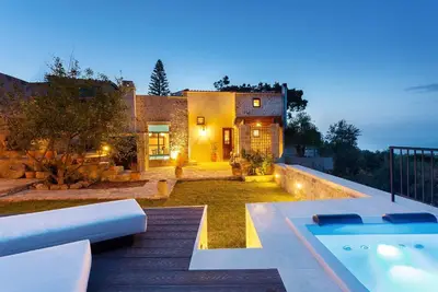 Image de Maison de vacances Rethymno pour 1 - 5 personnes avec 2 chambres à coucher - Maison de vacances