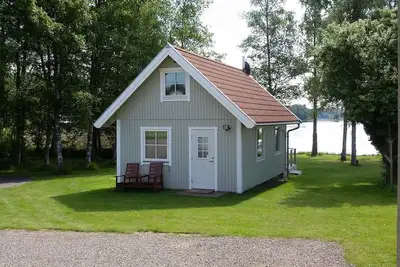 Image de Naturtomt Sjön Bolmen med 2 Båtar