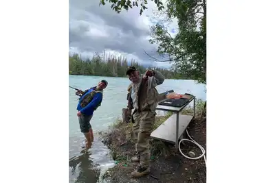 Image de Cabin 6 on the Kenai River.