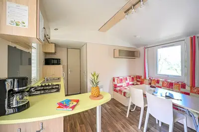 Image de Mobil-home Confort - 26m² (2 chambres + climatisation + tv) 4 personnes
