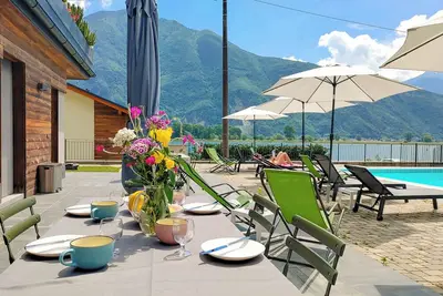 Image de Dascio Armonia Terrace Holiday Apartment on the Lake with Pool