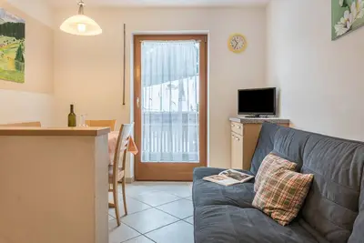 Image de Appartement \"Huterhof Tatschblick\" avec vue sur les montagnes, balcon & Wi-Fi