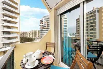 Image de Appartement \"Casa Azul\" avec vue sur la mer, balcon et Wi-Fi.