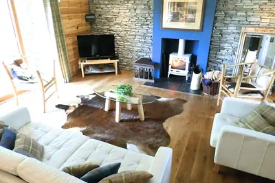 Exceptional! The Byre, overlooking the Cairngorms.