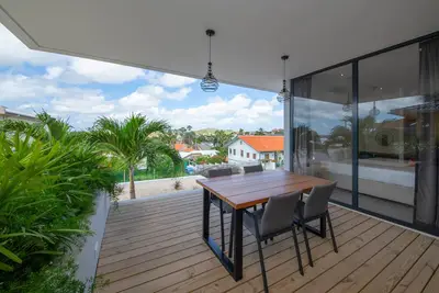 Image de Modern 4 Persoons Appartement Blou