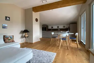 Image de Fewo Panorama Balkon, 1 Schlaf-/1 Wohnschlafzi. , KĂĽchenzeile, Wlan, Max. 4p