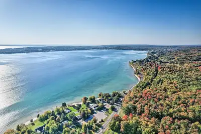 Secluded Suttons Bay Retreat w/ Fire Pit!