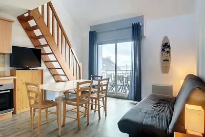 Image de Appartement 3 pièces  6 à 8 personnes - vue mer - à  200 m de la plage - wifi