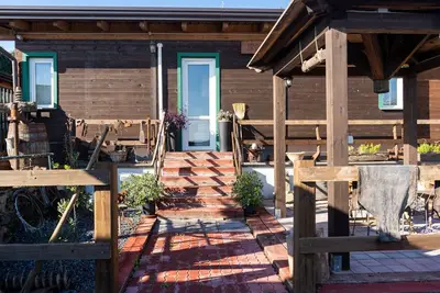 Maison de vacances \"Etna Stables\" avec vue sur la mer, bain à remous & Wi-Fi